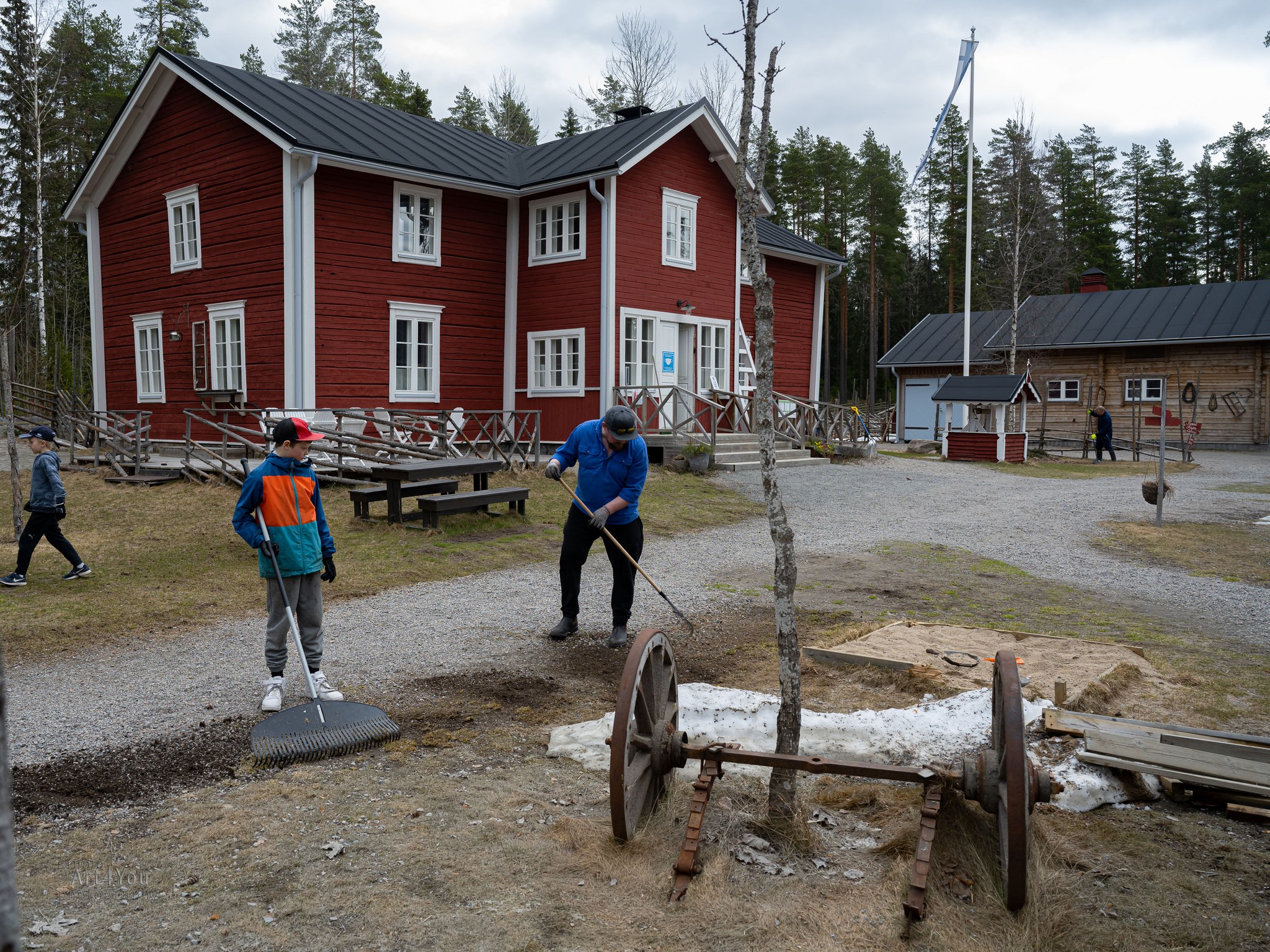 Eläinpuiston talkoot